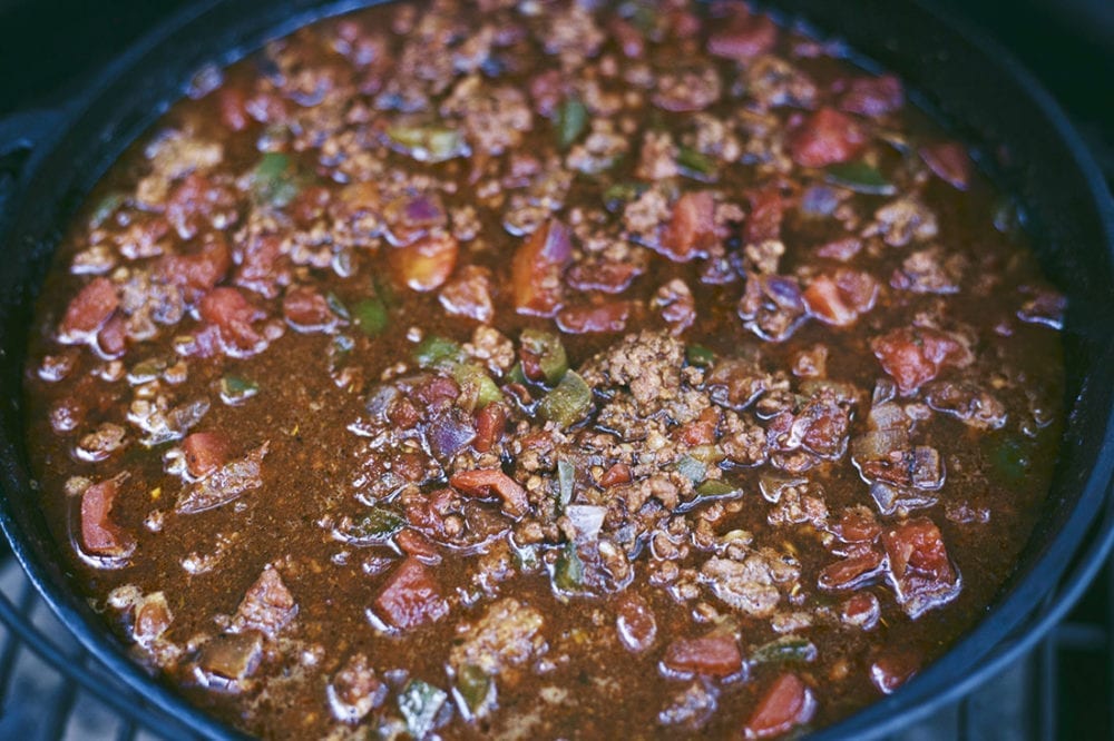 Big Green Egg Chili Recipe